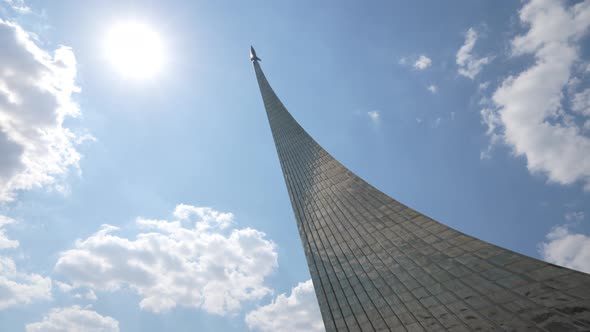 Monument to the Conquerors of Space on the Territory of VDNKh