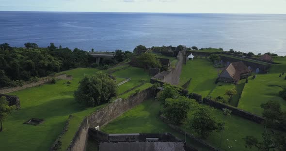 Fort Louis Delgres, Guadeloupe alt