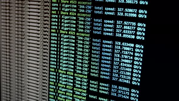 Mining 1 1 Cryptocurrency Mining Sha-256 Hash Algorithm of BTC Bitcoin alt