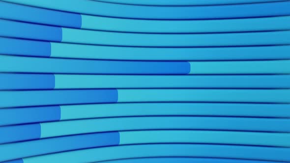 Speed Moving Blue Lines Gradient 3d Render Animation Background alt