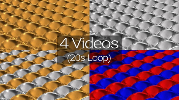 Metal Waves Pattern Background Pack alt