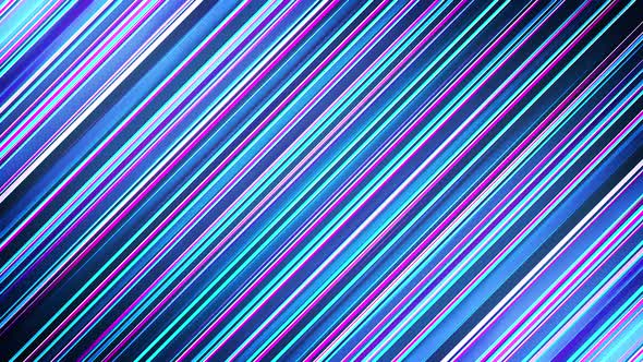 Blue Purple Glowing Diagonal Lines