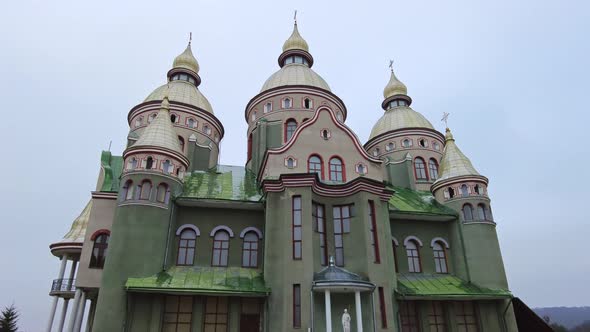 Beautiful Church in Bruchovychi Ukraine