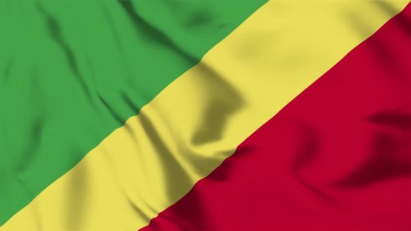 4K Congo Flag - Loopable