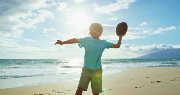 Father and Son Playing with Sparklers alt