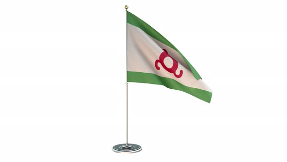 Ingushetia Office Small Flag Pole