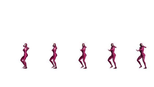 Dancing Robo Women