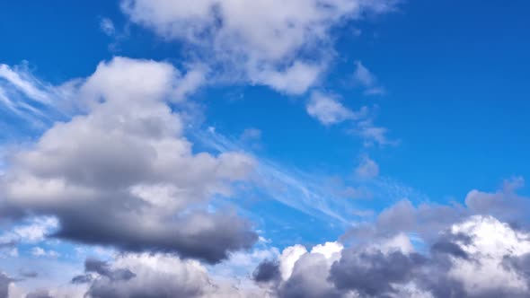 Blue Sky White Clouds alt