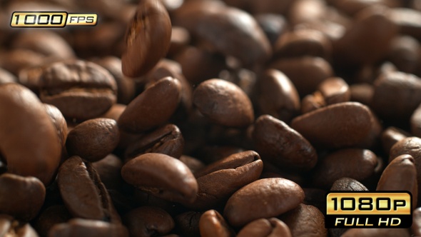 Falling Coffee Beans alt