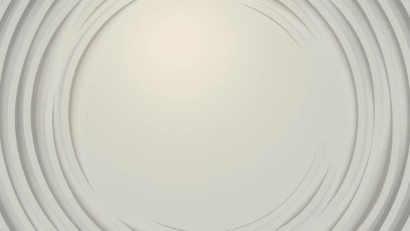 White Circular Background
