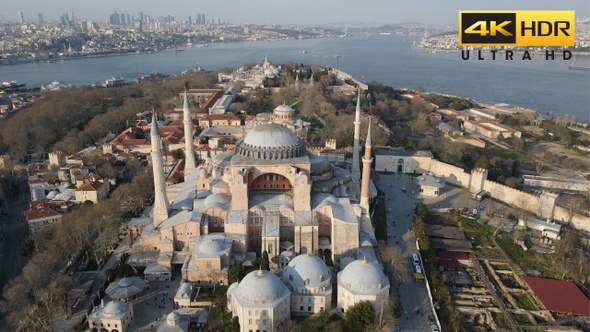 Hagia Sophia And Istanbul Panorama