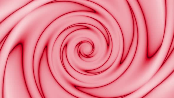Red Glowing Twirl Background Animation