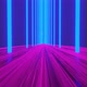 Neon endless loop motion with gloving particles - VideoHive Item for Sale