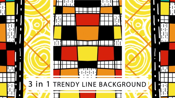 Trendy Line Background