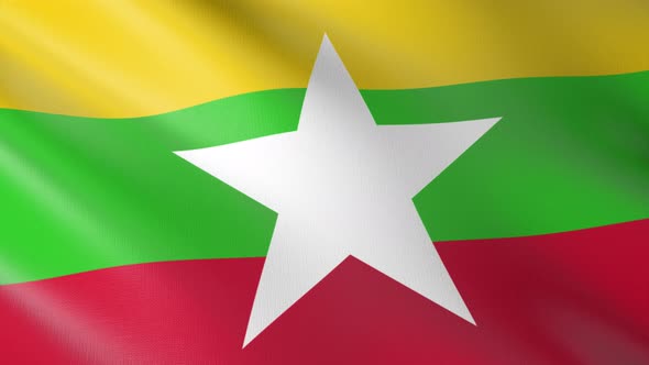 Flag of The Myanmar alt