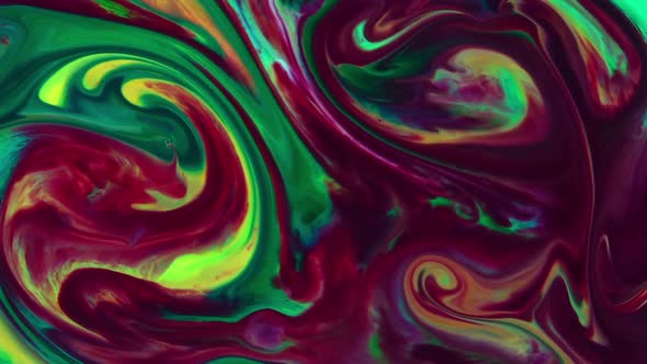 Abstract Paint Spreads And Swirling Texture 181