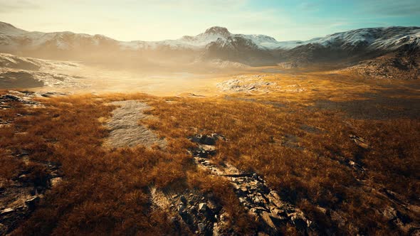Small Lakes in Canada Near Mountains alt