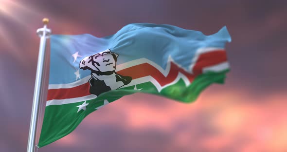 Washington County Flag, United States alt