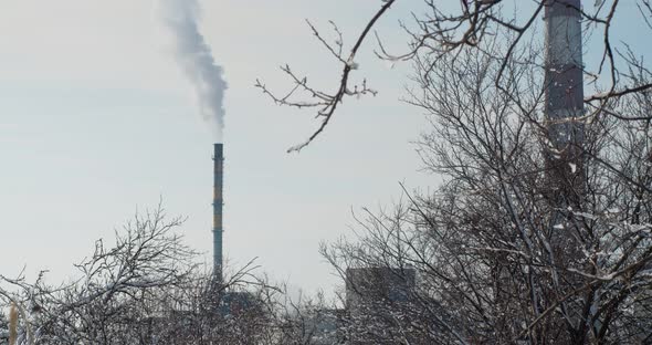 Pollution by an Old Coal-Fired Power Plant