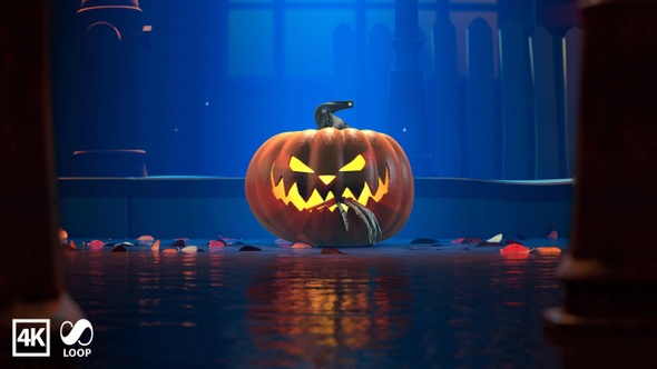 Halloween Scary Jack O'Lantern