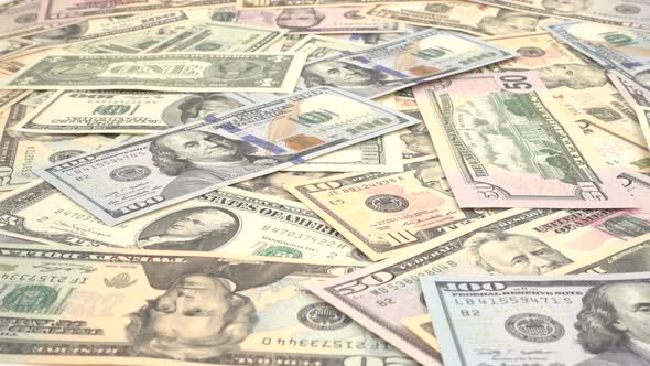 Falling Dollar Banknotes alt