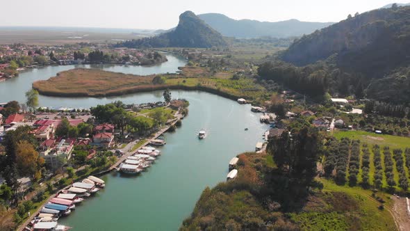Dalyan Resort River Delta Iztuzu Beach in Dalyan Mugla Province Turkey alt