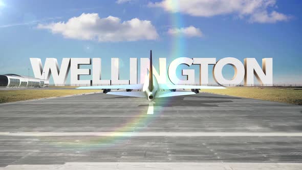 Commercial Airplane Landing Capitals And Cities   Wellington
