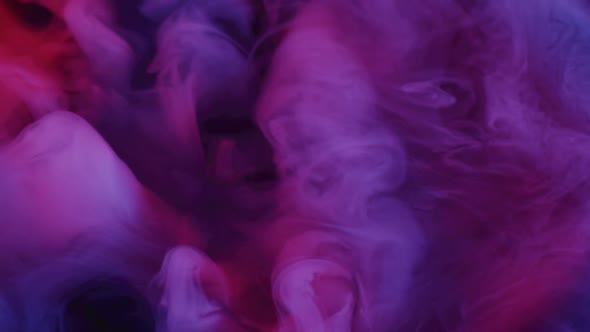 Bass Speaker with Curling Multicolor Smoke alt