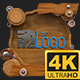 Wooden Logo 4K (Mograph) - VideoHive Item for Sale