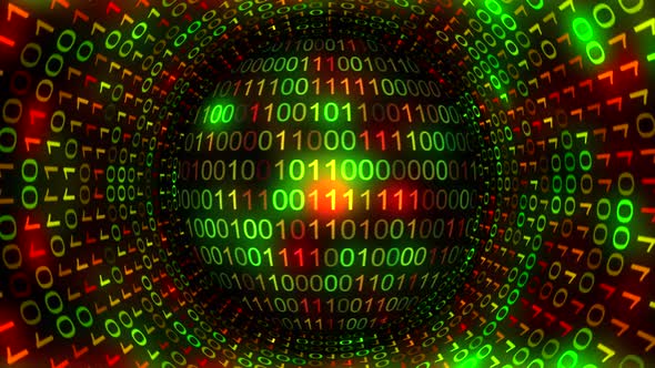 Binary Code Background alt