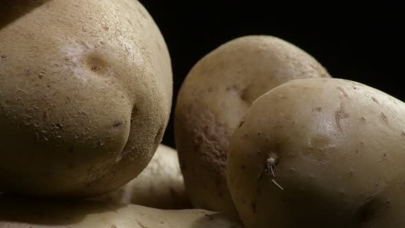 Natural Potatoes Vegetables Gyrating alt