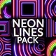 Colored Neon Lines Pack - VideoHive Item for Sale