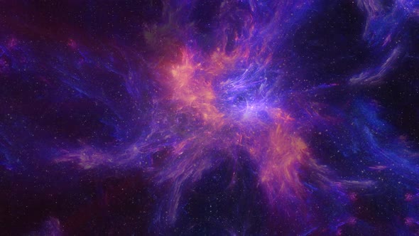 Travel to Purple Nebula 4k alt