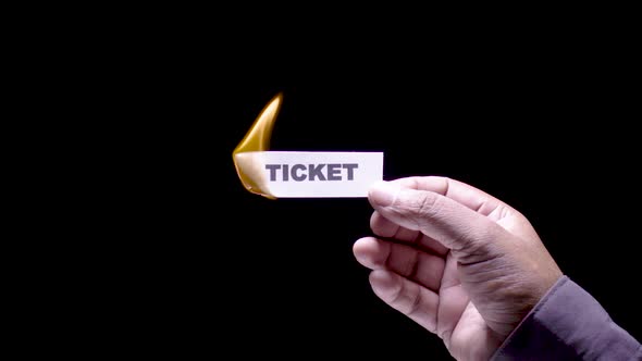 Paper Burning Ticket