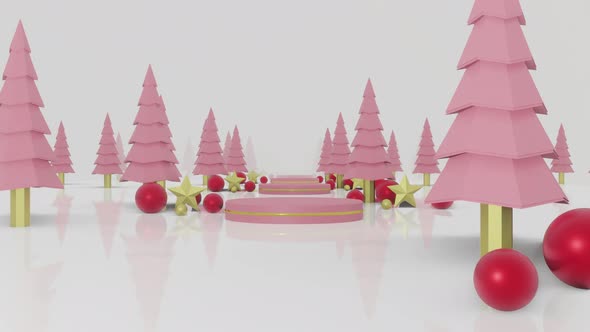 Christmas Pastel 01 4k