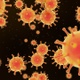  Orange virus floating - VideoHive Item for Sale