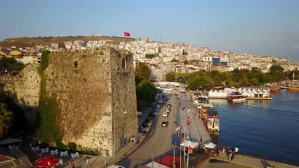 Sinop City Coastal Port on Black Sea North Anatolia, Turkey