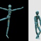 Blue Toy Puppet Ballet - VideoHive Item for Sale