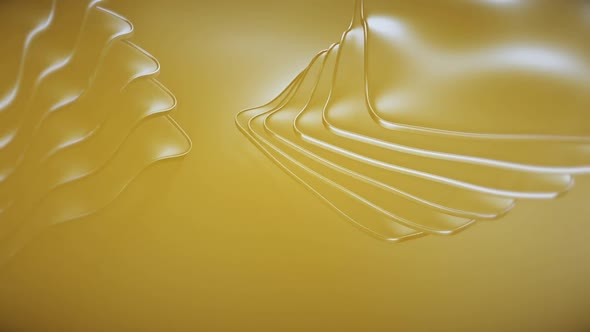 Corporate 3d Yellow Background
