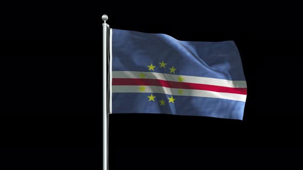 Cape Verde Flag Big