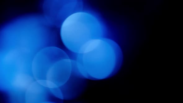 Motion Blur Blue Particles. Background Bokeh, Stock Footage | VideoHive