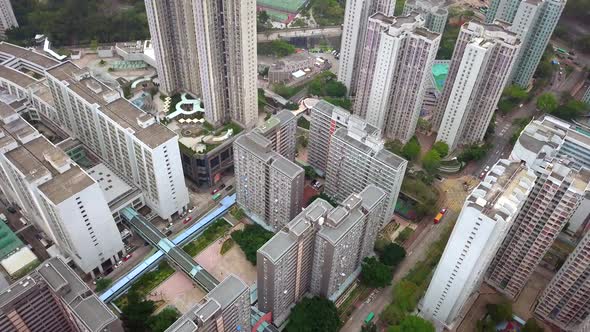 Hong Kong residential area  alt