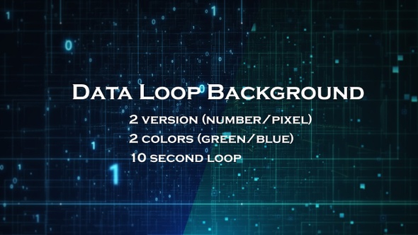 Data Loop Background