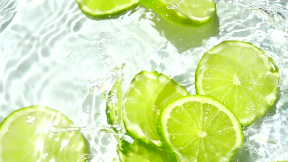 Falling of Segments of Lime  alt