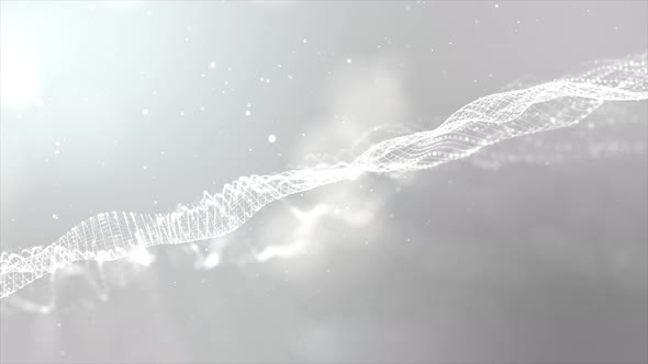 Futuristic Matrix Grid Particles Background 02 alt