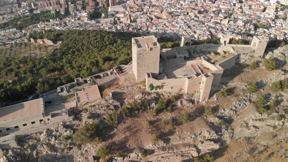 Castillo de Jaen, Spain Jaen's Castle Flying and ground shoots from this medieval castle on afterno alt