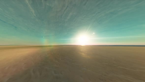 Space Background - Rocky Exoplanet alt