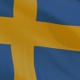 Sweden Flag 4K Seamless Loop - VideoHive Item for Sale
