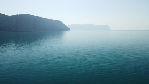 Abstract Aerial Sea Summer Ocean Sunset Nature Background alt