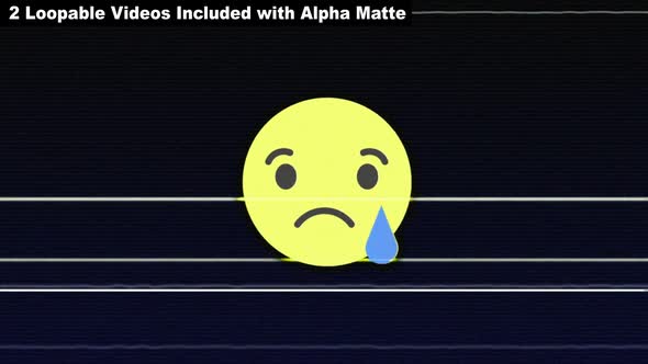 Glitch SAD Emoji alt